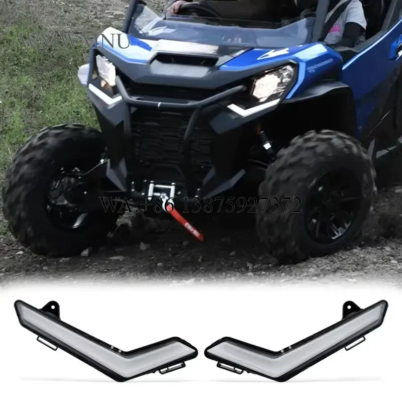 Wmwmnu ATV Accessories Daytime Running Light Fang Accent Lights for Can-Am Defender 2020+ Commander 2021