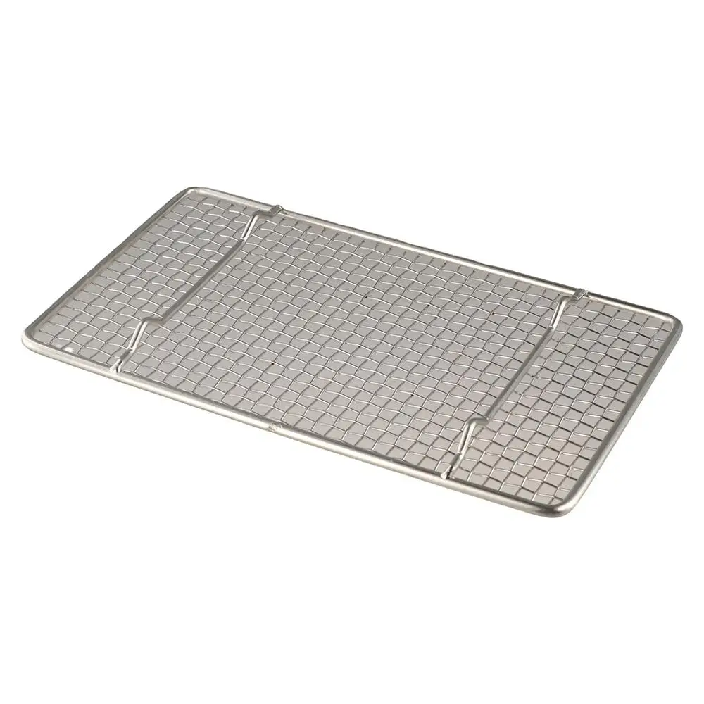

Household Stainless Steel Tempura Frying Net Japanese Style Semi -circular/Round Oil Draining Rack Durable Drying Net Fried Food