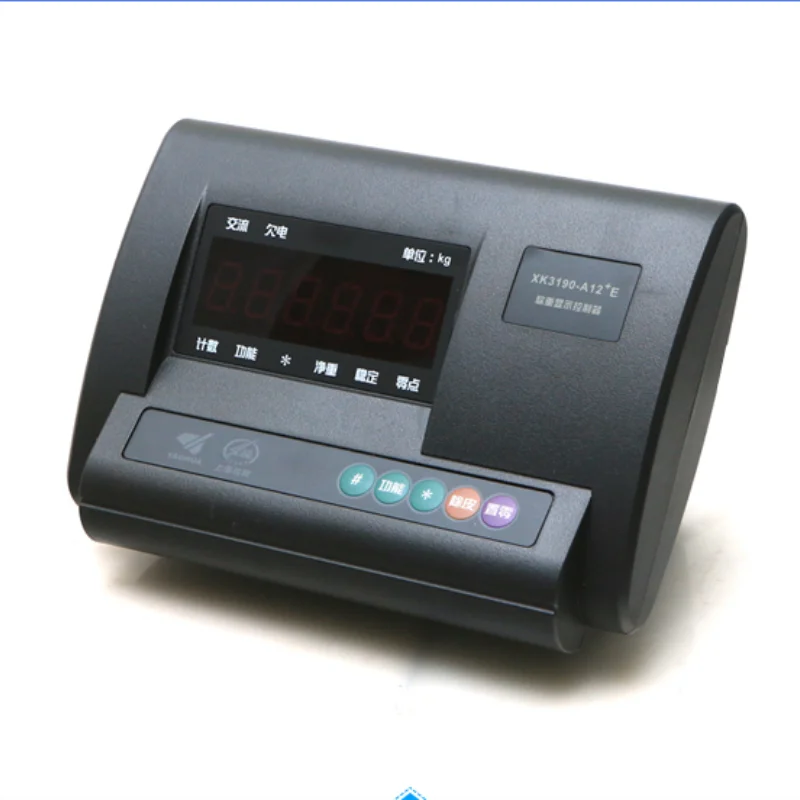 No battery A12E English Panel Weight Indicator RS232 type Load Meter WeighingController XK3190-A12+E LED Display