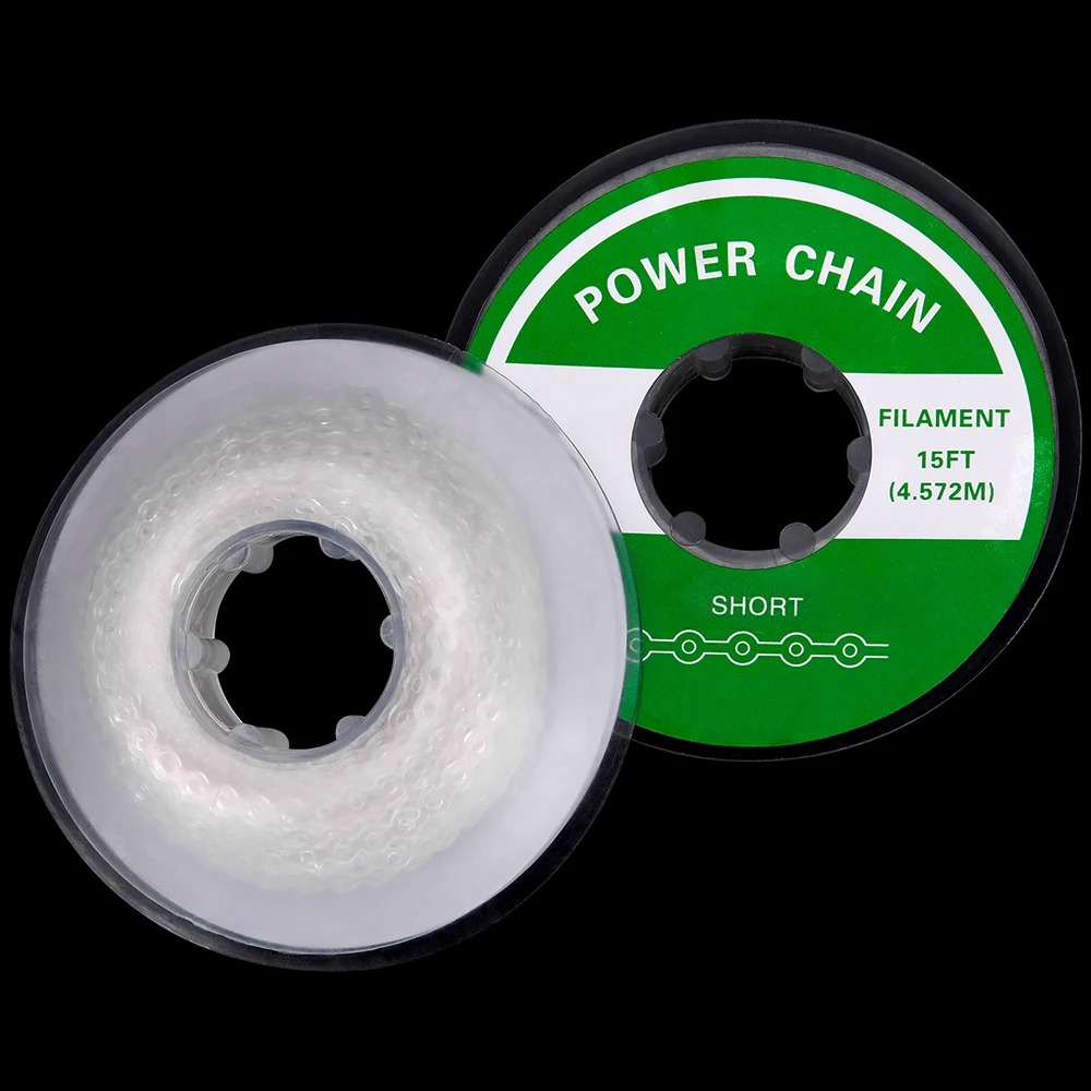 3 Rollen AZDENT Dental Kieferorthopädisches elastisches Ultra-Gummi-Power-Chain-Band, transparent, Farbe, Größe lang, kurz, durchgehend, 15 Fuß/Rolle – Detail 6