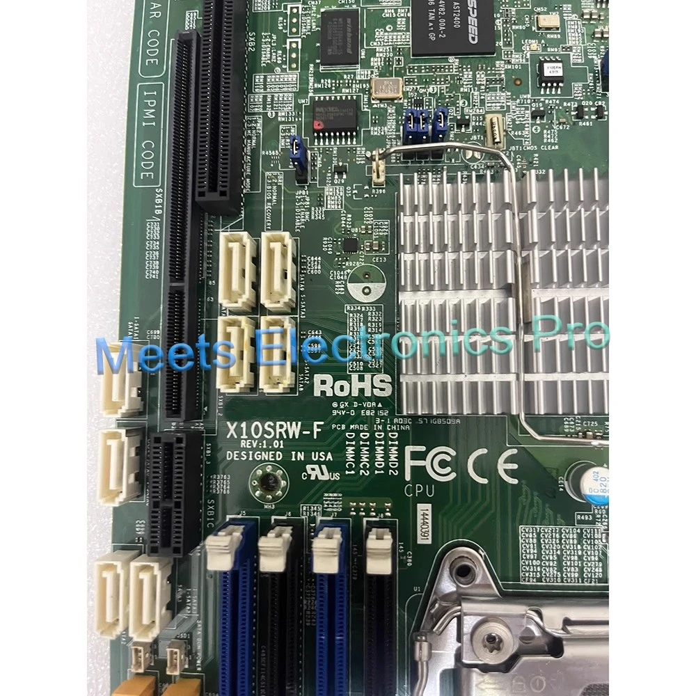 X10SRW-F Motherboard LGA2011 V3 V4 Dual Gigabit DDR4 C612