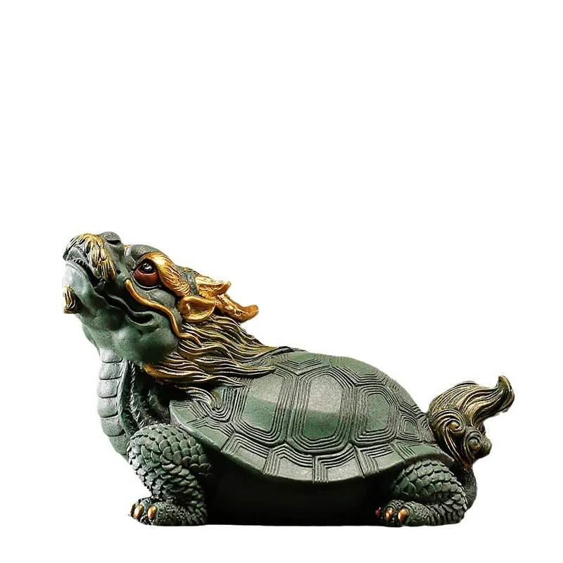 Chinese Swiss Beast Panlong Desktop Home Decoration Ornament Crafts