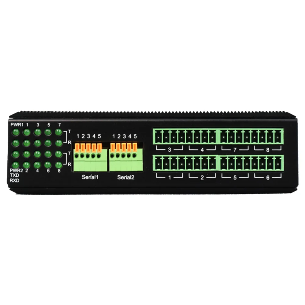 Industrial  8 channel RS485 HUB RS232 RS485 to 8 ports RS485 serial converter hub