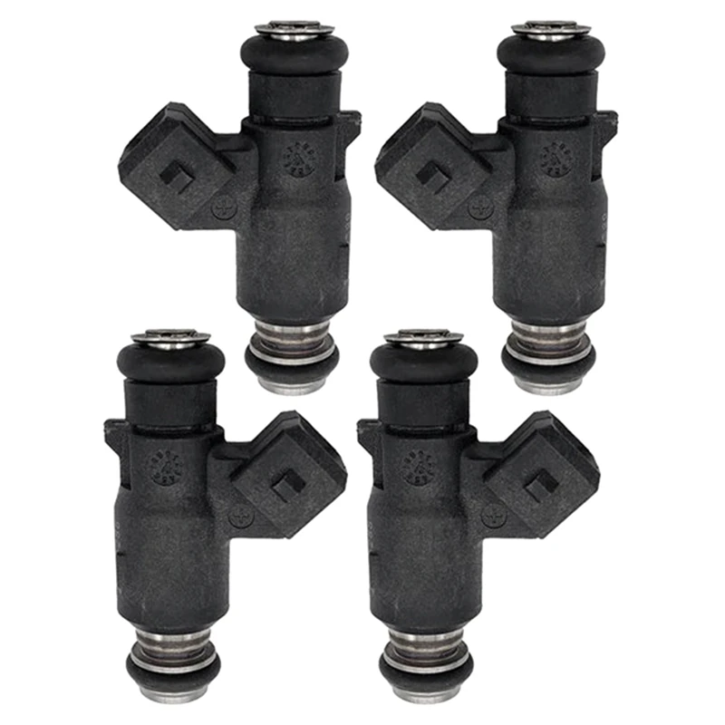 4PCS Fuel Injector Nozzle 25335288 For Mercury Mariner 40HP-60HP Outboard 2-Stroke 2002-2006 Replacement