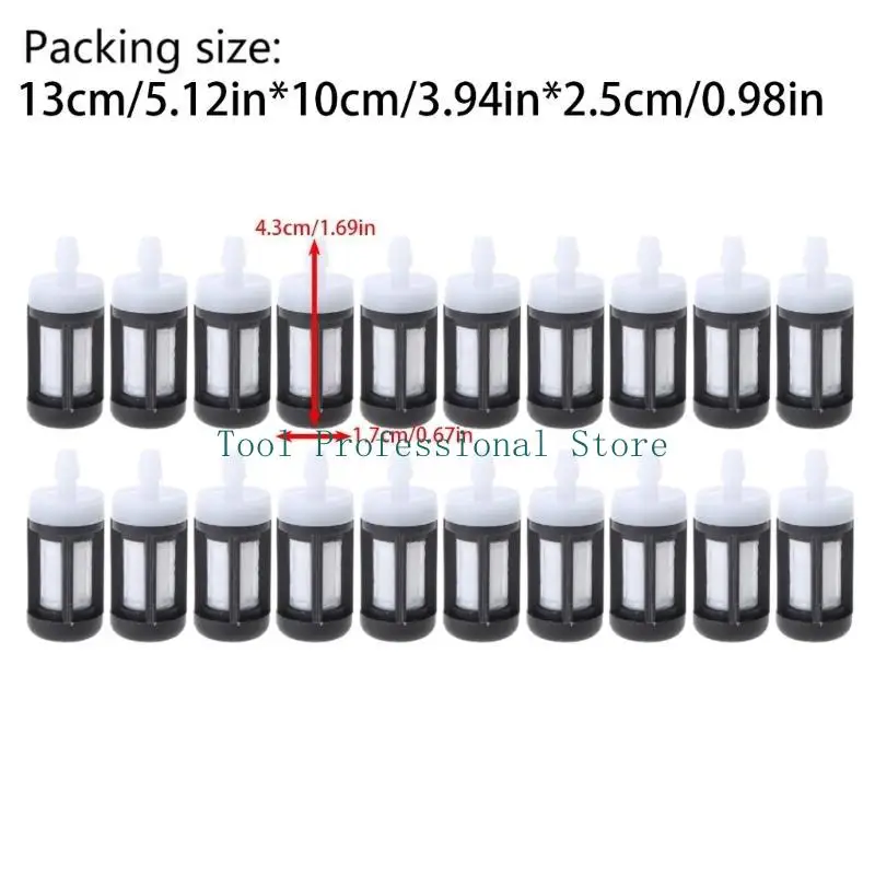 57qf 20pcs Топливный фильтр для FS45 FS46 FS55R FS55R FS86 FS90R FS100 0000-350-3502 Bainsawshak
