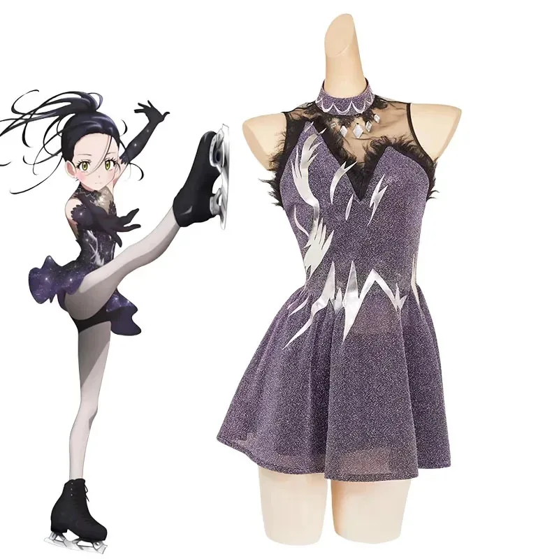 

Аниме Medalist Hikaru KAMISAKI Косплей Фэнтези Аниме Костюм Женское Платье Перчатки Одежда Для Ролевых Игр Хэллоуин Карнавальные Костюмы