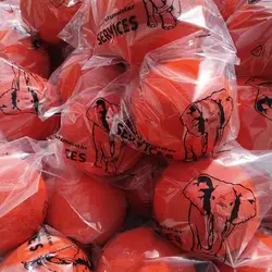 Kulki gąbkowe Clean Out Ball do czyszczenia rur cementowych - miękkie/średnie, 5-calowe kulki DN25 DLA RURKI DN100