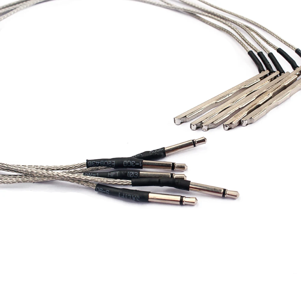 

5pcs Pickup Stick For Cigar Box Guitar 2.5Mm Plug Piezo Transducer High Sensitivity Acoustic Guitar Accessory Parts Musical