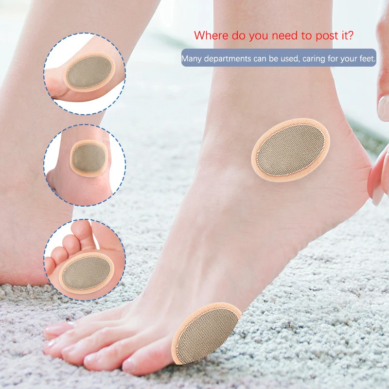 4Pcs/2Sheets Foot Calluses Stickers Foot Corn Killer Foot Corn Removal Calluses Plantar Removal Patch Protection Pads