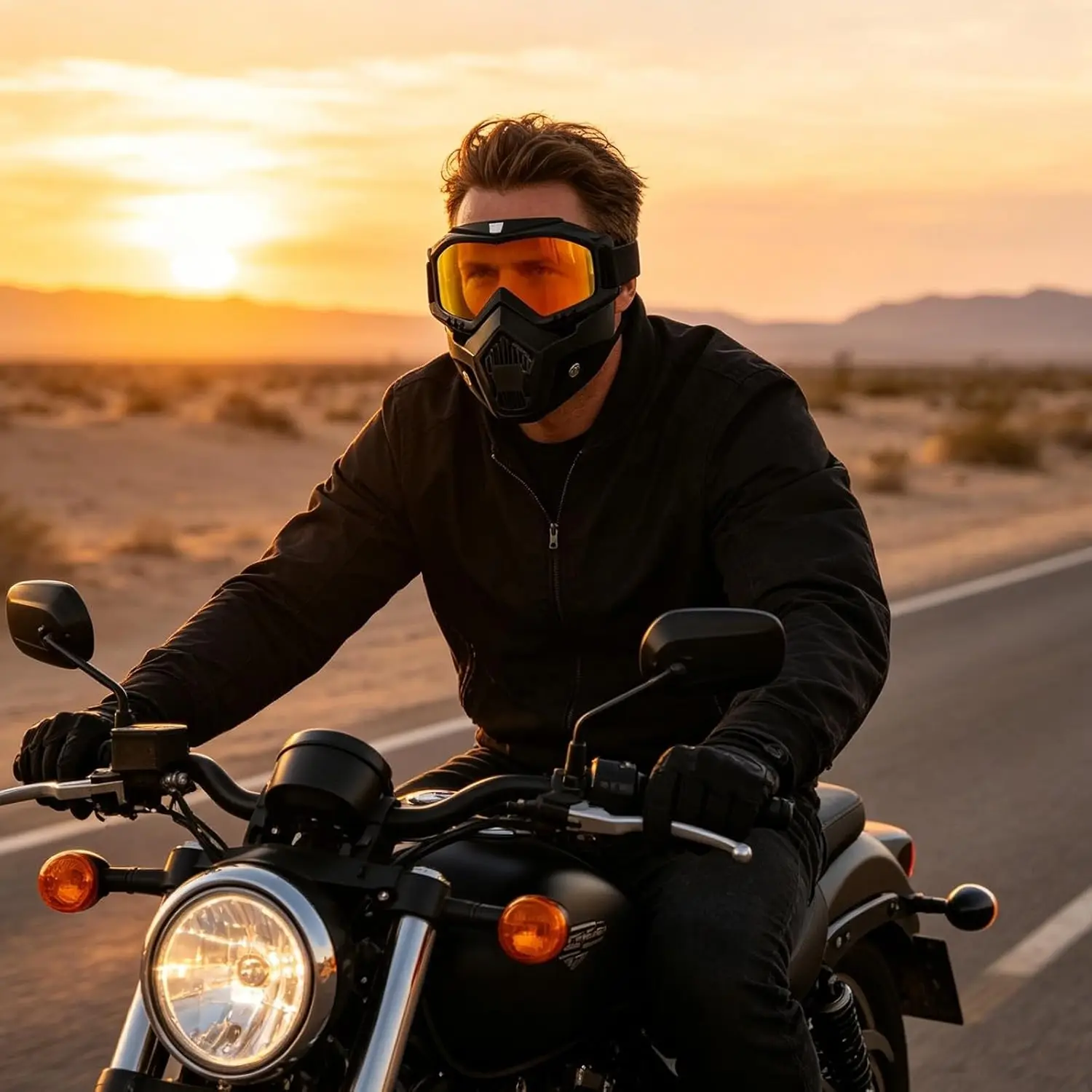 

Hot Dustproof Motocross Glasses Adjustable Motorcycle Goggles Breathable Full Face Protective Motorbike Dirt Bike Off-road Mask
