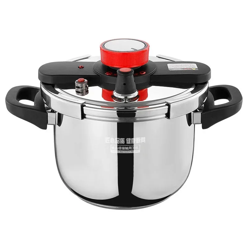 Domestic Large Capacity 316 Stainless Steel Pressure Cooker Explosion-proof Pressure Cooker non stick pan