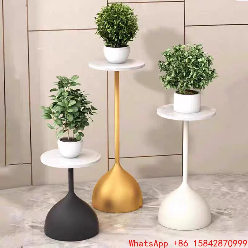 モダンで軽い高級コーナーフラワースタンド