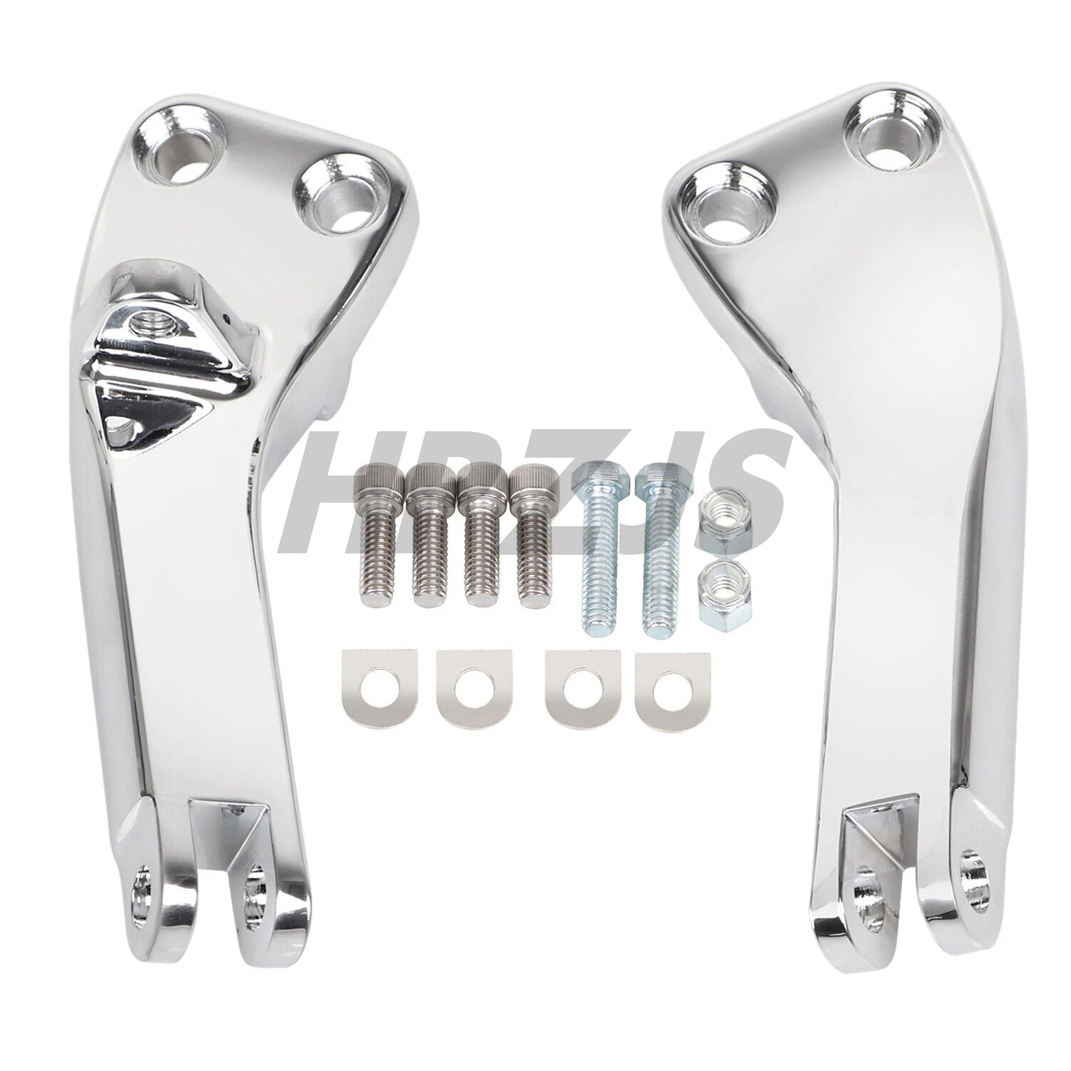 

Passenger Foot Peg Mount Brackets Male Mount Style Foot Pegs For Harley Motorcycle Dyna Low Rider Fat Bob Super Glide 2006-2017
