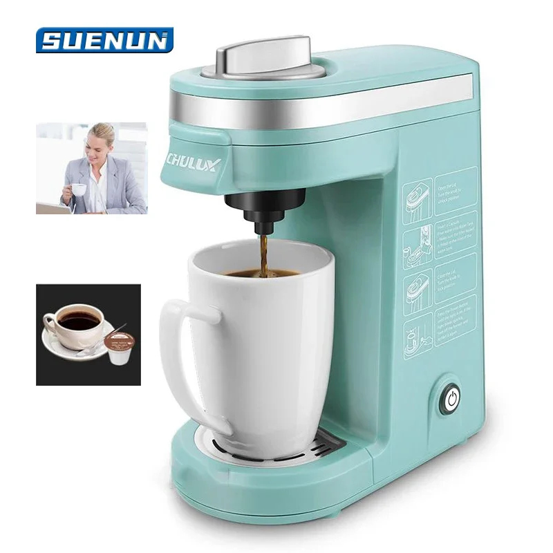 

QF-CM801 American Kcup Capsule Coffee Machine Household 800W Single Cup Coffee Machine for Hotel 220V/50HZ