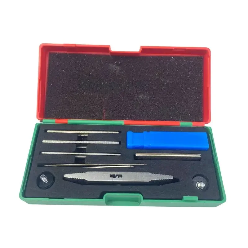 Imagem -04 - Serralheiro Ferramenta Suprimentos Kit de Acessórios de Reparação 3-head Tin Foil Tools Conjunto Completo Boa Qualidade ab Caixa