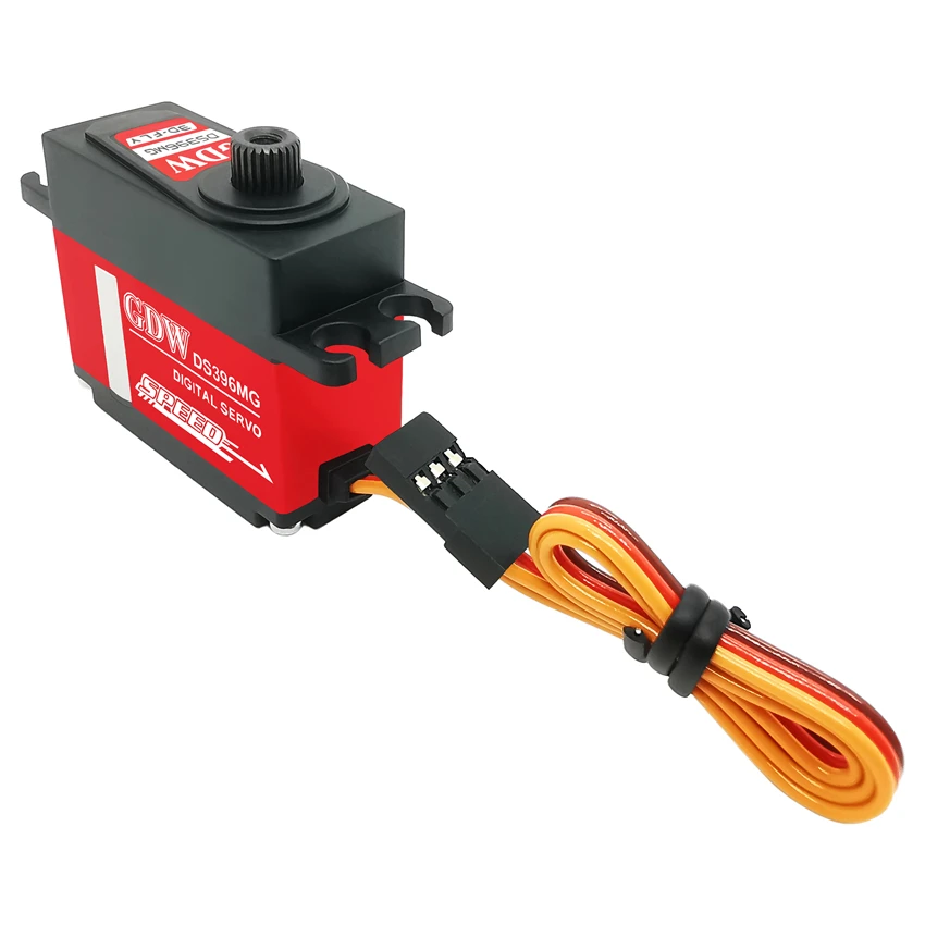 Afbeelding 7: GDW DS396MG 12.9KG Koppel Metal Gear voor Vliegtuig Fixed Wing Turbojet Vliegtuigen Medium Digitale Servomotor