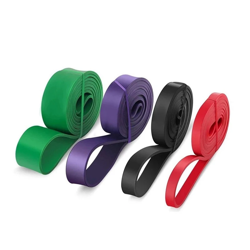 Tough Latex Resistance Band Elastic Exercise Strength Pull-Ups Auxiliary Band Strengthening Train