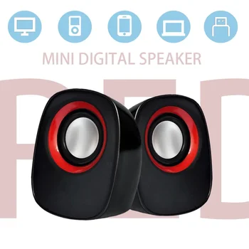 New Mini Portable Notebook Desktop Multimedia Small USB Wired Speaker 3.5 Jack