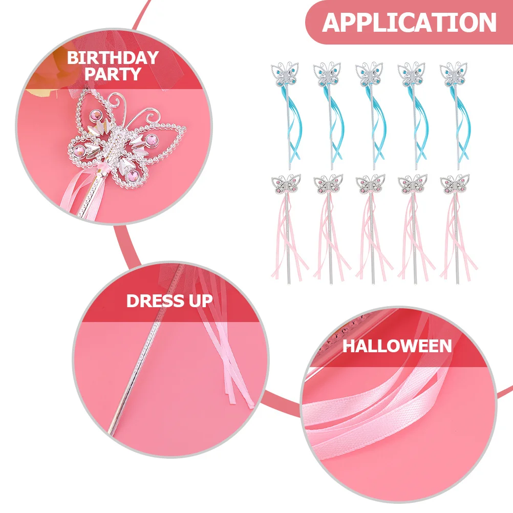 ノリトイ 10個入り フェアリーパーティーデコレーション 子供用おもちゃ 誕生日イベント用品