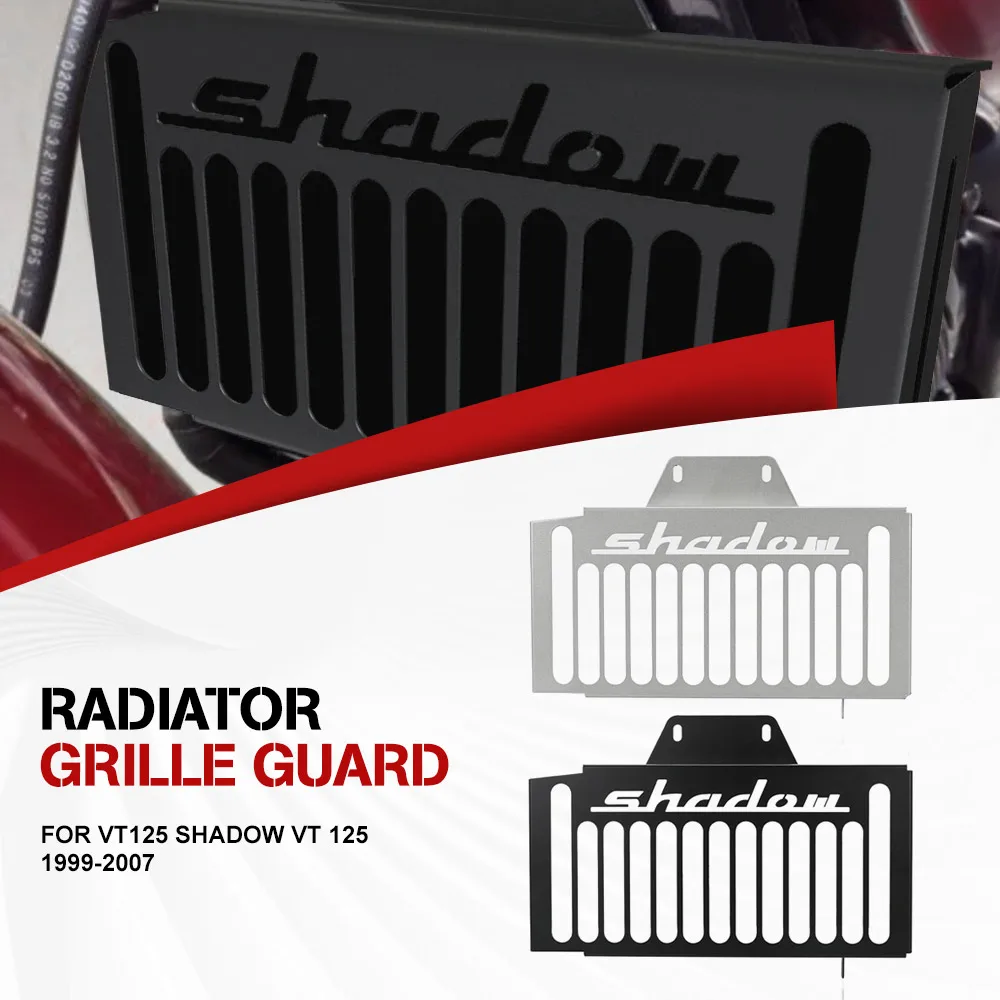 

VT125 Radiator Guard Grille Grill Cooler Cover Protection Fit FOR Honda Shadow VT 125 1999 -2001 2002 2003 2004 2005 2006 2007