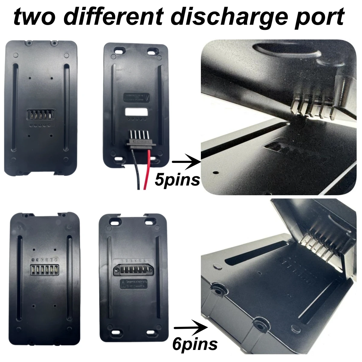 Electric Bicycle Battery Case 13S6P 18650 Cells Super Big Capacity Battery Box for DEEPOWER X20 Ebike EKX X20 X21 Kugoo V5