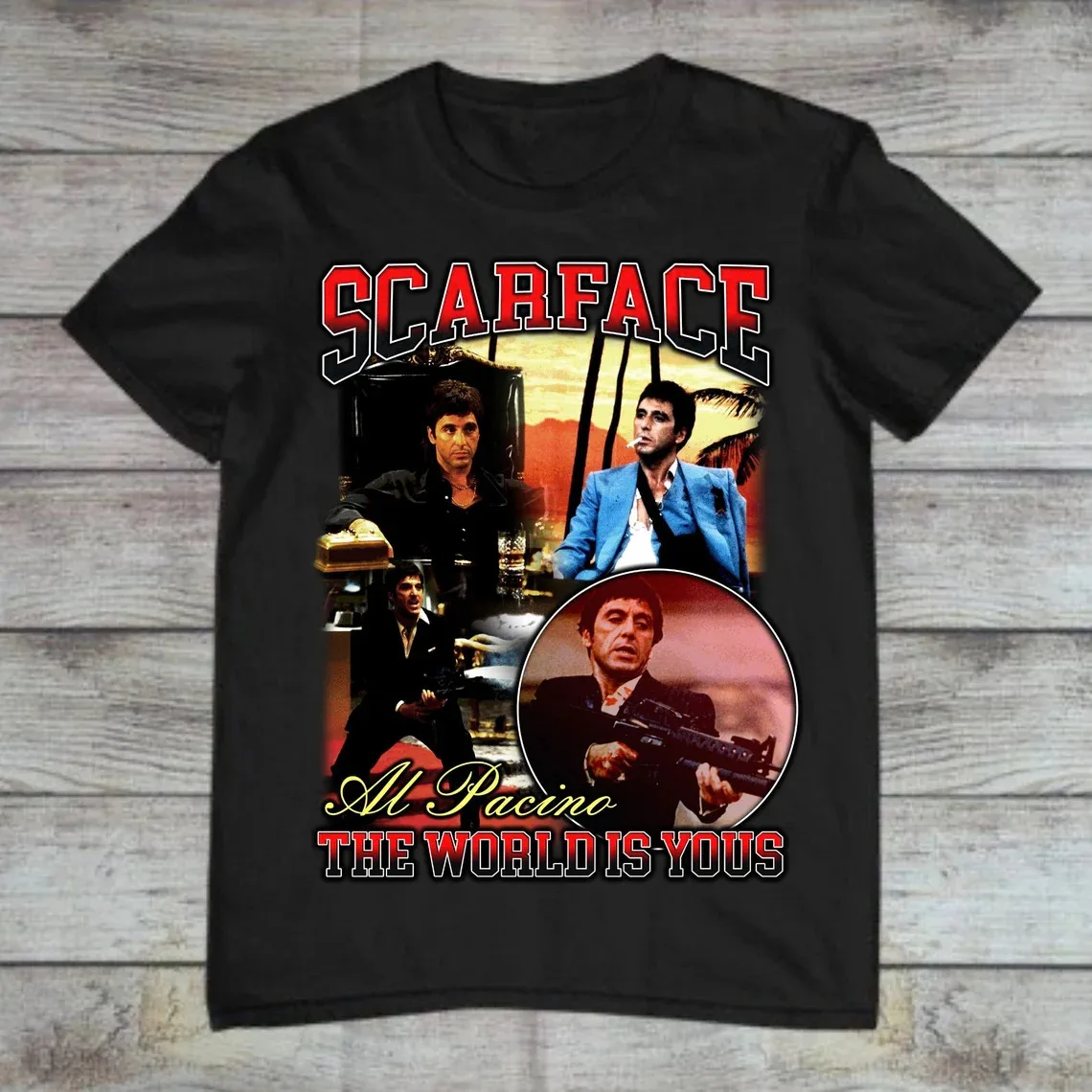 scarface movie T Shirt 100 Cotton S 4XL UR148