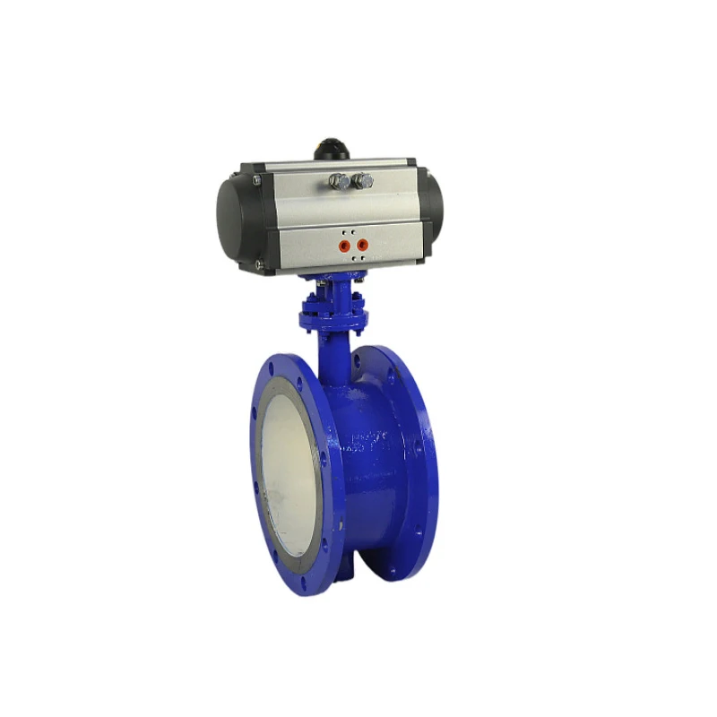 OEM ODM DN500 DN400 هوائي صمام فراشة من الفولاذ الكربوني المختوم الصلب 1.6mpa #2