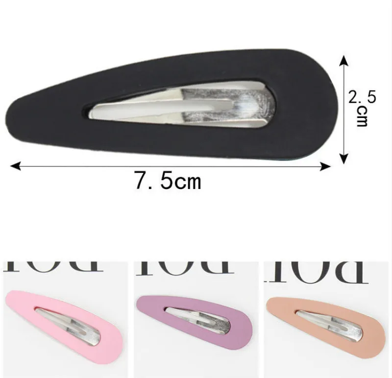 Hot Sale NEW Women Girls Hair Clip BB Hairpins Metal Barrettes Hair Holder Styling Tools Accessories For Daily Life