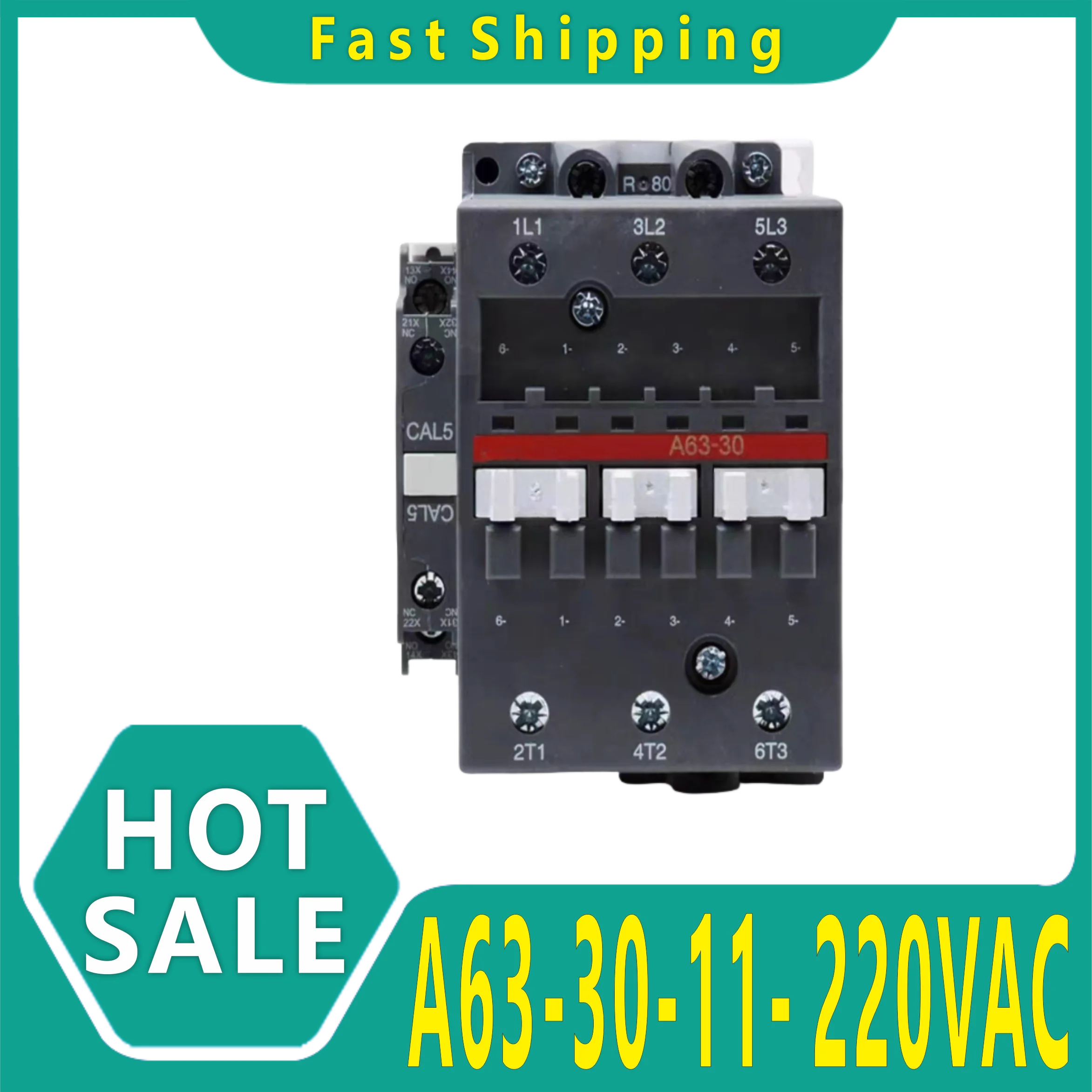 العلامة التجارية الجديدة الأصلي A50-40-00 220 فولت A63-30-11 220vac المقاولين #1