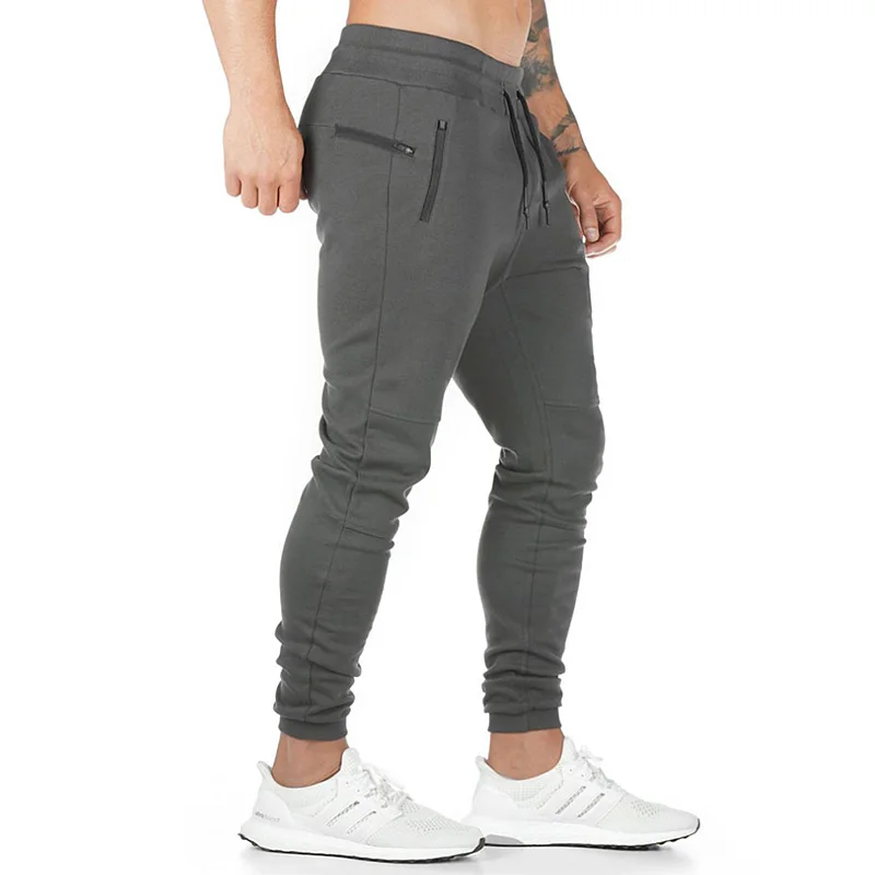 

Men's Fashion Knitting Fitness Cotton Sweatpants Outdoor Casual Gym Running Training Trousers Slacks Jogging Squats Trackpants