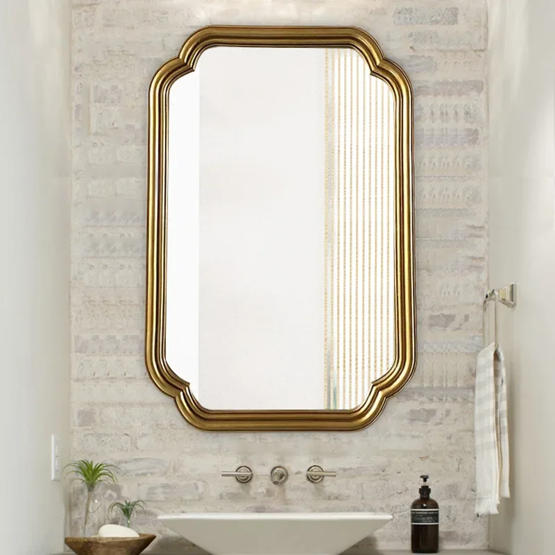 

New Chinese wall-mounted decorative mirror, simple and creative, bathroom mirror Furniture