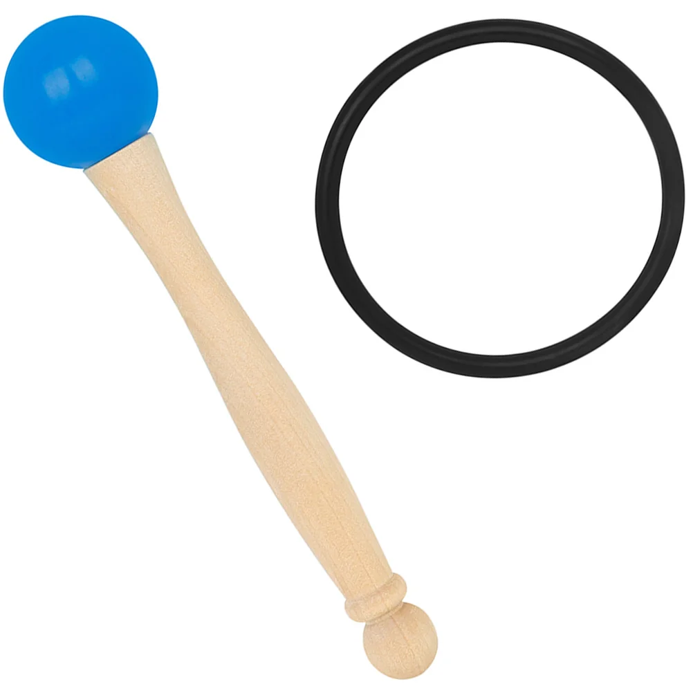 

Rubber Ring Crystal Bowl Performance Mallet Singing Sticks Set Portable Sound Accessory Music Professional