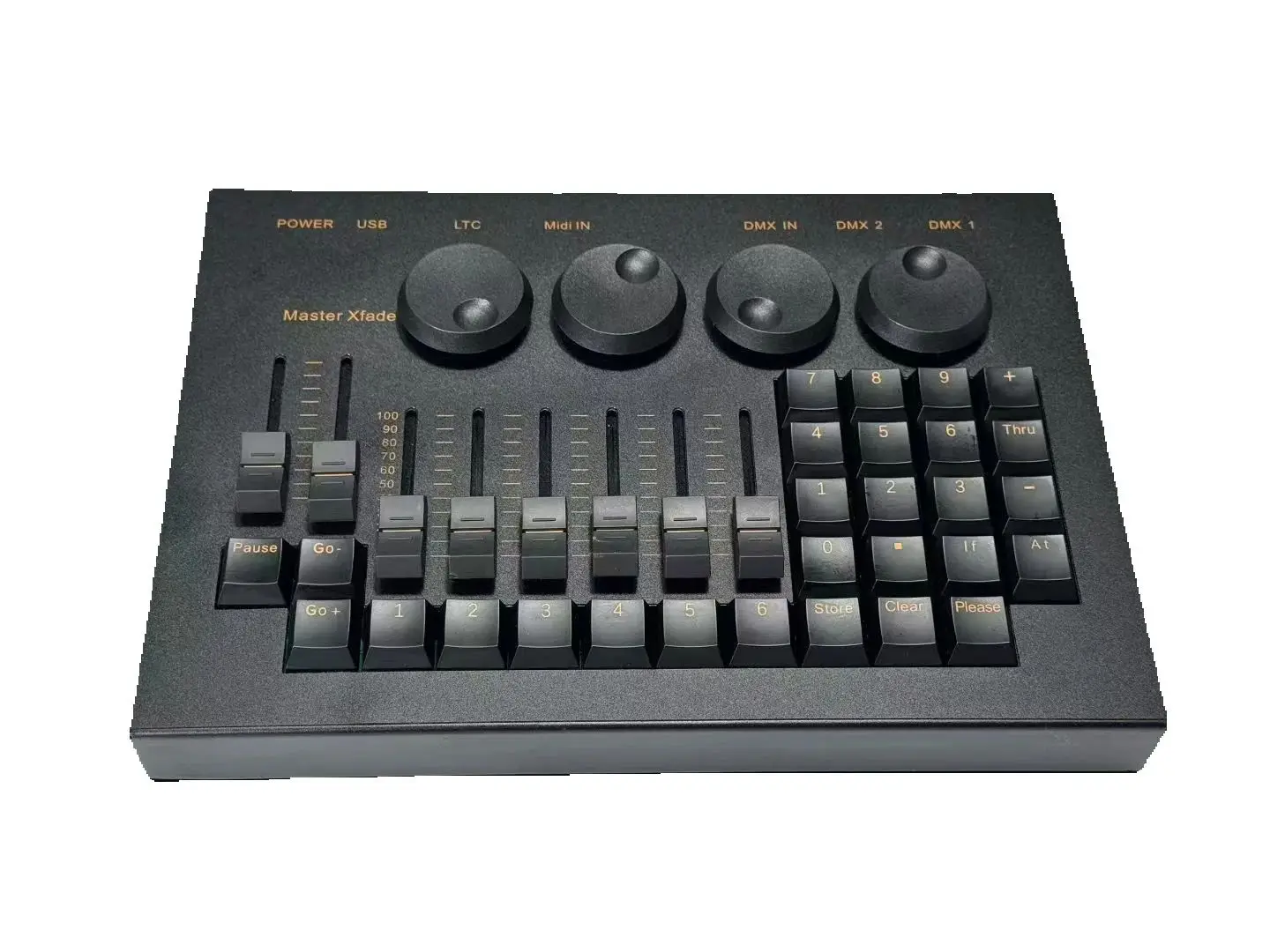 Mini asa de comando controlador de festa DJ Bolsa console de iluminação de palco DMX para MA2 onPC