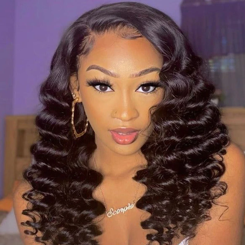 30インチ 1/2/3ピース 12Aグレード ルーズウェーブ人毛束 ダブルウェフト ヘアエクステ 100g/ピース フルエンド ナチュラルカラー ブラジリアンバージン