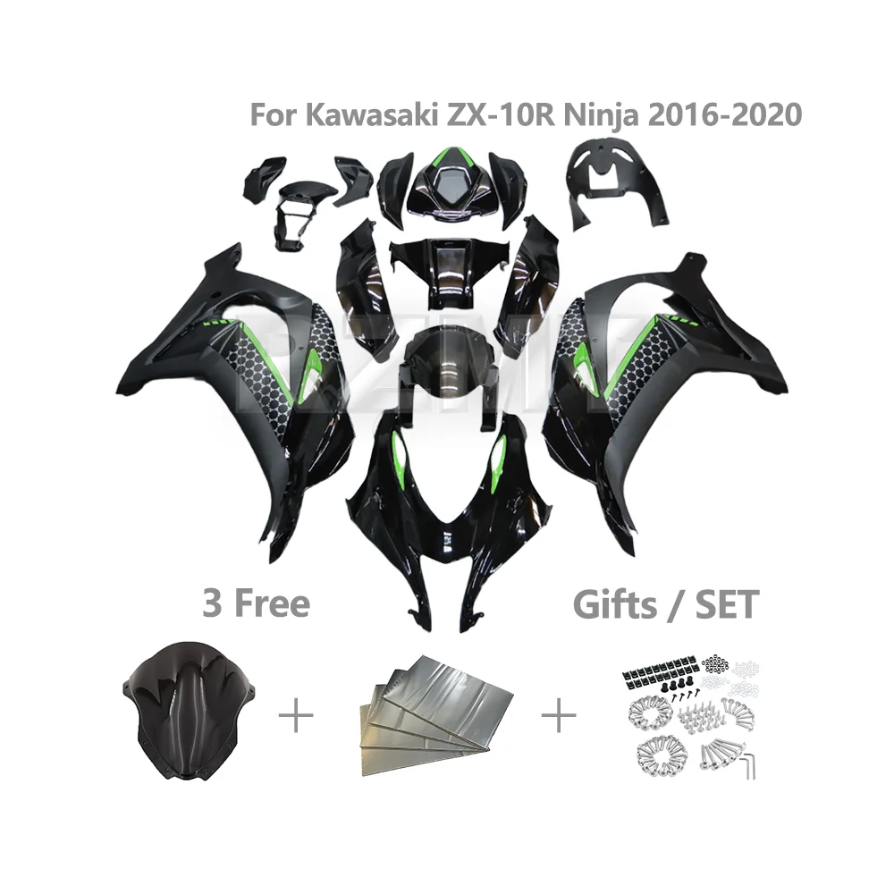 Для Kawasaki ZX10R Ninja 2016-2020 ZX-10R комплект обтекателя мотоцикла индивидуальный высококачественный комплект кузова из АБС-пластика 10R16-109a