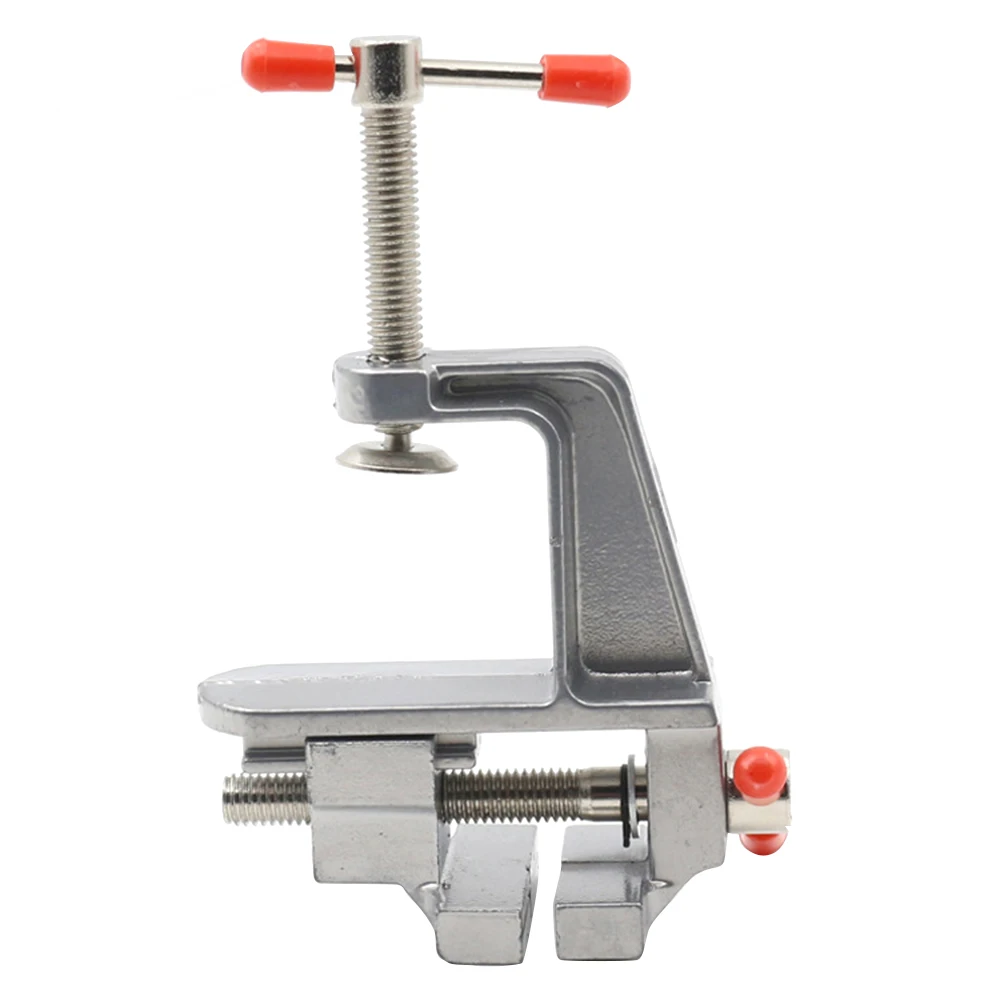 Mini-mors de table multifonctionnel en aluminium pour modélisme, robuste, pour le travail du bois
