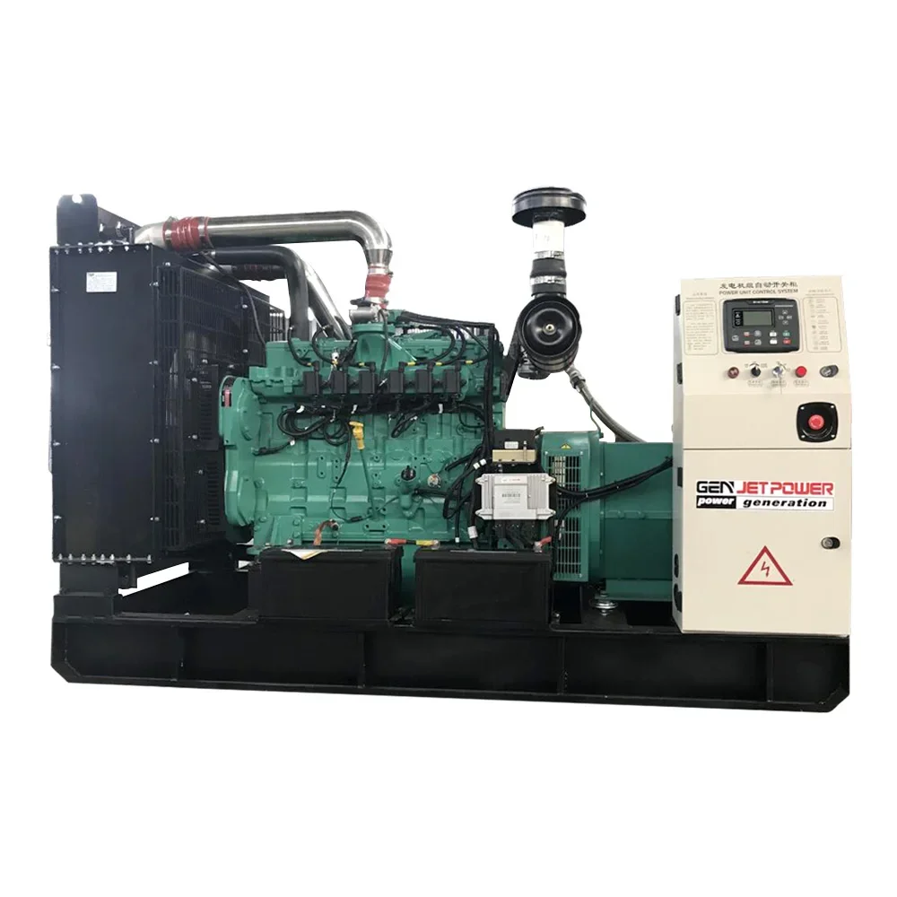 Bio Gas Fuel 3 Phase Naturally Aspirated 50KVA 60KVA 75KVA 100KVA Open Type Methane Gas Generator/