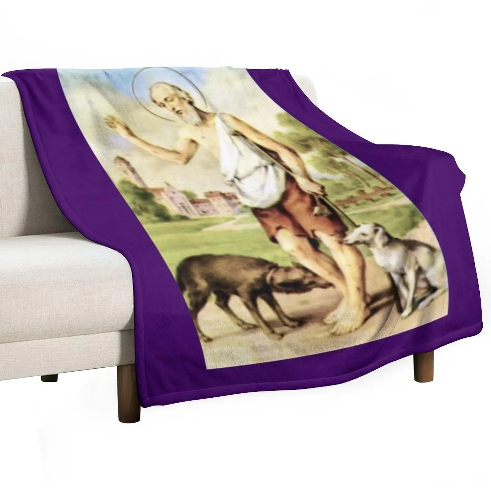 

san lazaro Throw Blanket Kid'S Soft Plush Plaid Single Soft Blankets