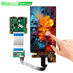 Wisecoco Oled дисплей 5,5 дюймов 1920x1080 AMOLED емкостный сенсорный экран встроенный MIPI дисплеи для платы контроллера Raspberry Pi