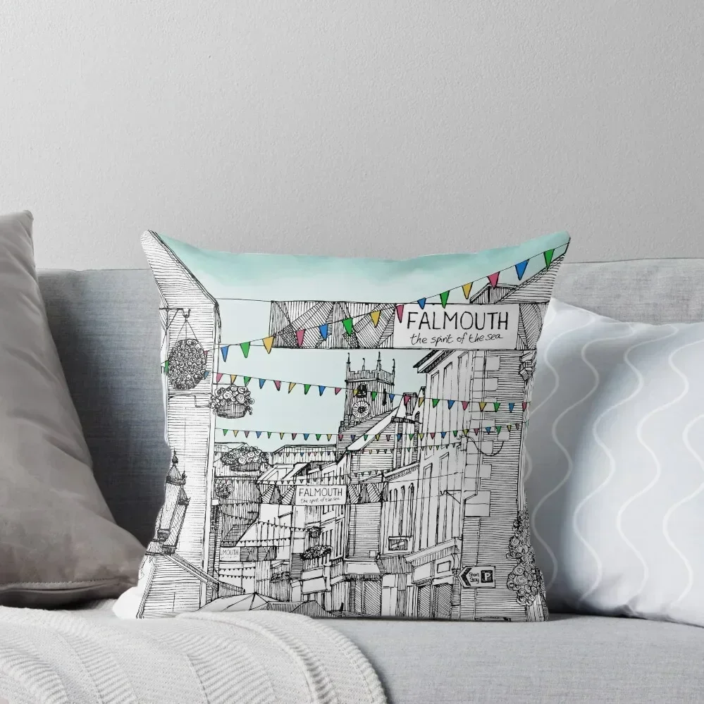 

Falmouth Throw Pillow Christmas Covers For Cushions New year Sofas Covers Cushions For Children pillow