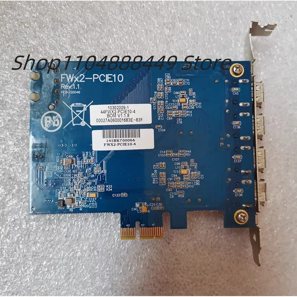 IOIFWX2-PCIE10 REV1.1 1394A 카드 FWX2-PCIE10-4