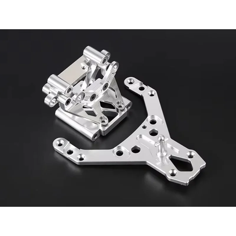 CNC Aluminium Alloy Front Towers Bulkhead Supports Kit for HPI Rovan King Motor Baja 5B Buggy