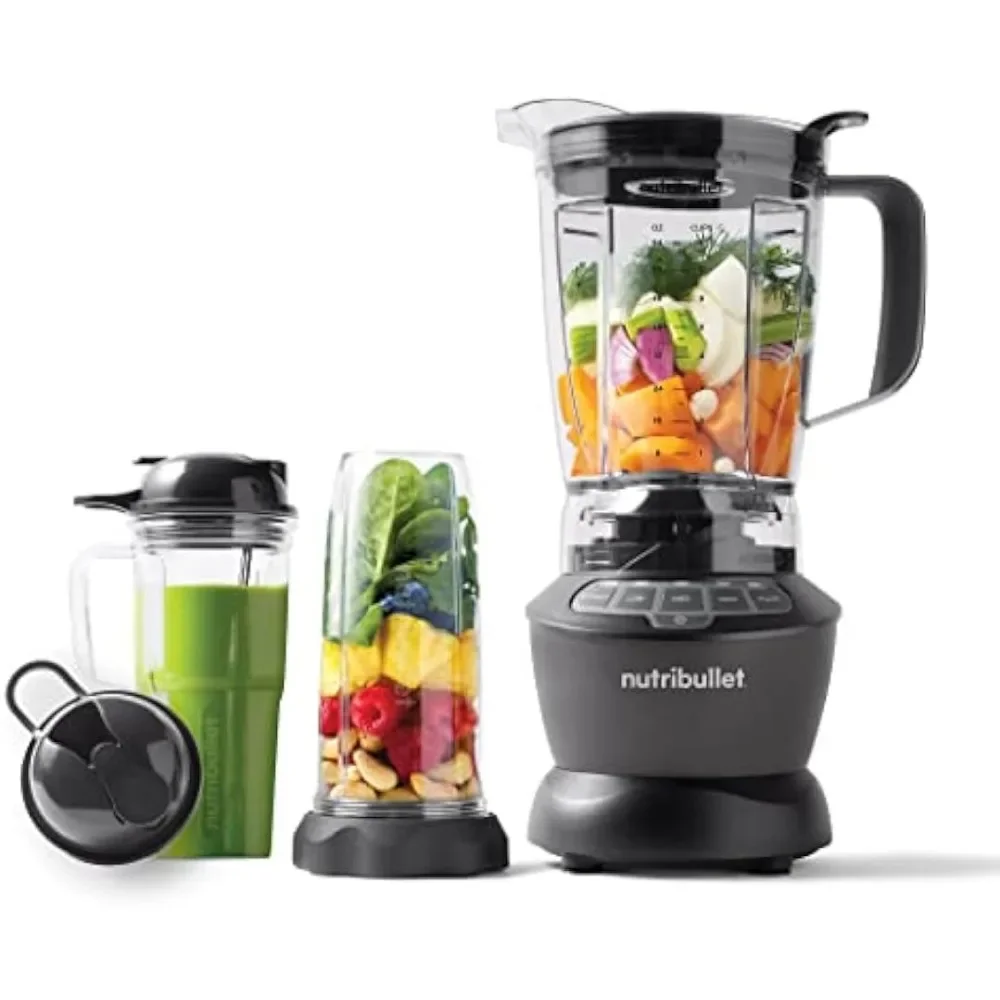 NutriBullet ZNBF30500Z Blender Combo 1200 Watt, 1200W, Dark Gray