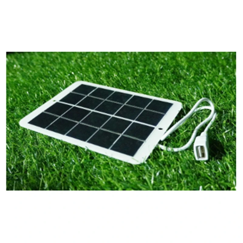 BAAG-USB لوحة طاقة شمسية قابلة للطي محمولة مرنة صغيرة مقاومة للماء ألواح شمسية قابلة للطي خلايا لشاحن بطارية الهاتف المحمول