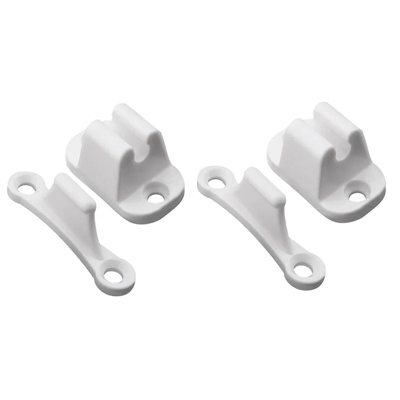 A45F-Caravan RV Motorhome Main Door Gate Push Catch Retainer Clip Holder Stay Spacer Caravan Boat Replacement Parts