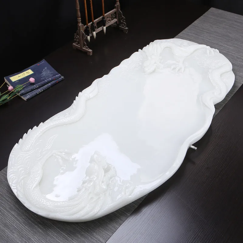 Hospitality Irregular Tea Tray Decorative Pot Nordic Ceremony Accessories Tea Tray Table Living Room Bandejas Home Decorationgs