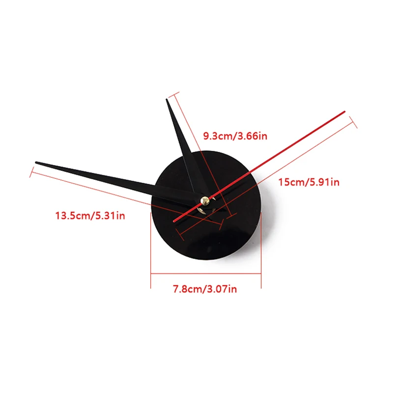 C DIY Wall Clock For Home Office Frameless Modern 3D Wall Clock Mirror Stickers Hotel Room Design School Decoration - view 6