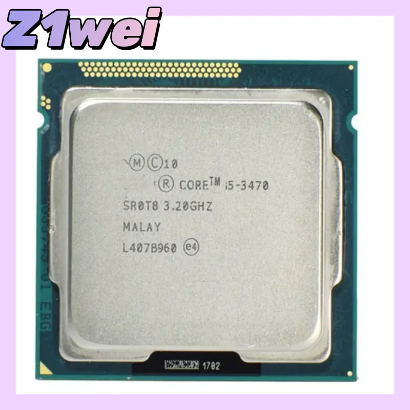 Processador CPU Quad-Core, i5 3470, LGA 1155, 3,20 GHz