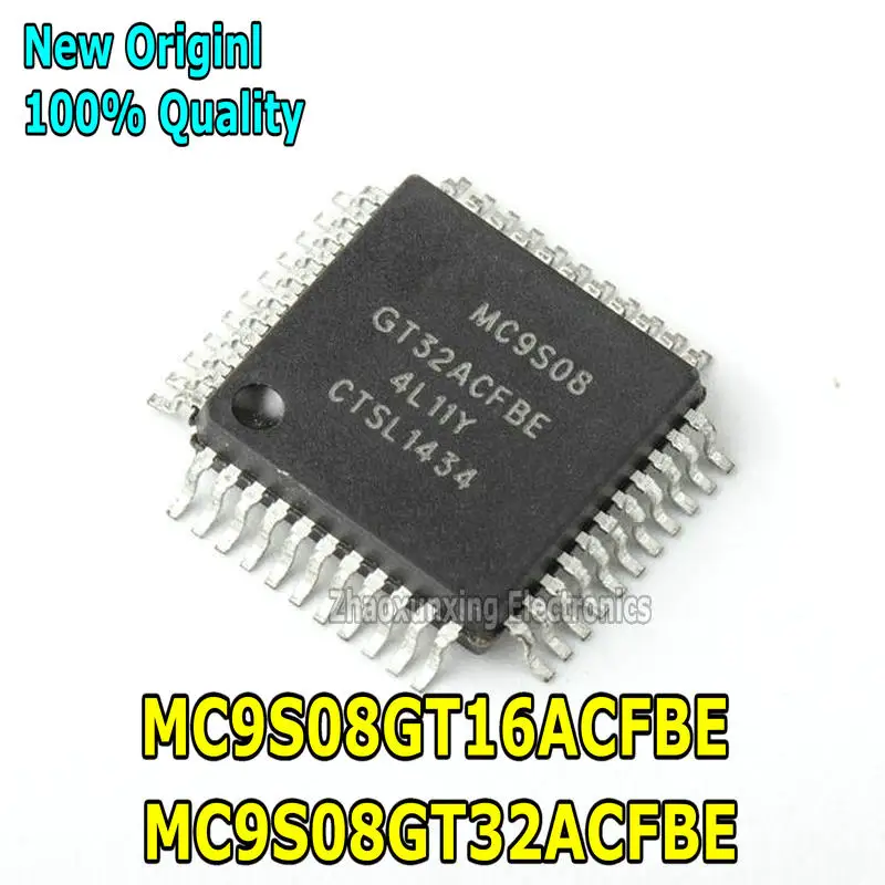 1~5PCS   New   MC9S08GT16ACFBE    MC9S08GT32ACFBE    MC9S08GT16    MC9S08GT32    QFP-44    Chipset