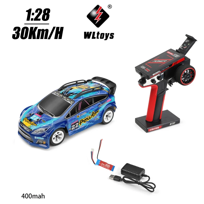 Wltoys RC 1/28 30Km/H 284019 Remote Control High Speed Racing Mosquito 2.4GHz Off-Road RTR Rally Drift Car image 3